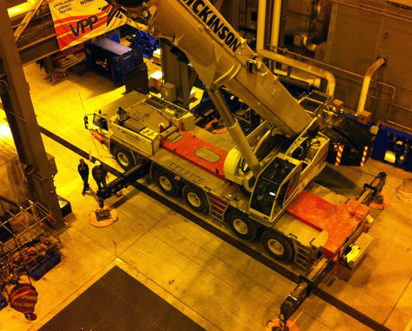 Crane Rigging-Photo from job site