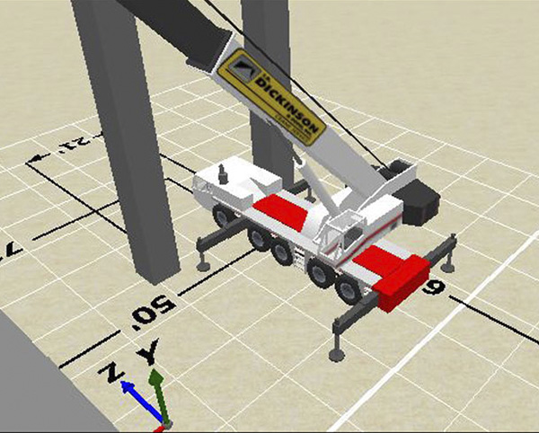 Crane Rigging-Lift Plan in design phase