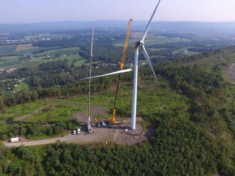 Photo of windmill project
